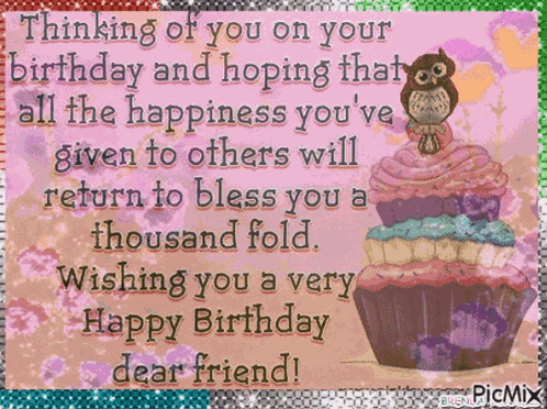 Happybirthday Friend GIF
