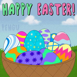 Happyeaster Pengu GIF