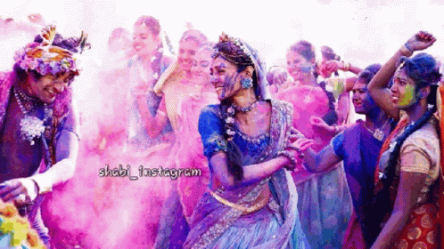Happyholi GIF