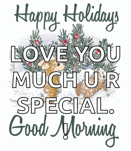 Happyholidaysgoodmorning Goodmorningholidays GIF