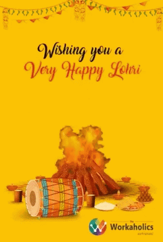 Happylohri 2019 GIF