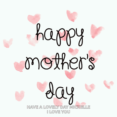Happymothersday Hearts GIF