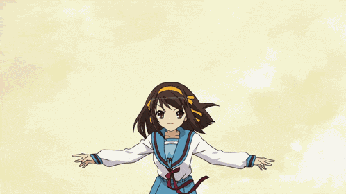 Hare Hare Yukai Haruhi Suzumiya GIF