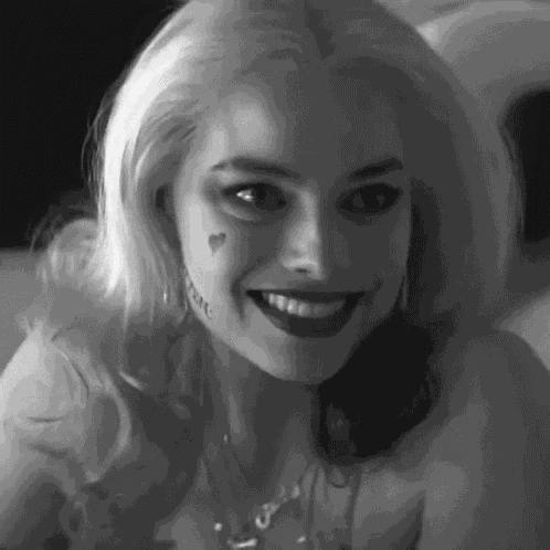 Harley Quinn Bite Me GIF