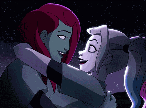 Harley Quinn Poison Ivy GIF