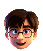 Harry Potter Laughing Sticker