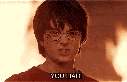 Harry Potter You Liar GIF
