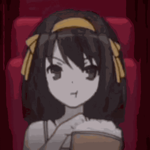 Haruhi Haruhi Suzumiya GIF