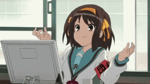 Haruhi Suzumiya Haruhi GIF