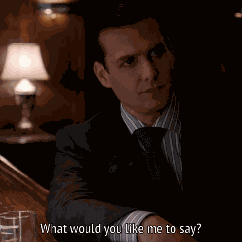 Harvey Specter Dana Scott GIF