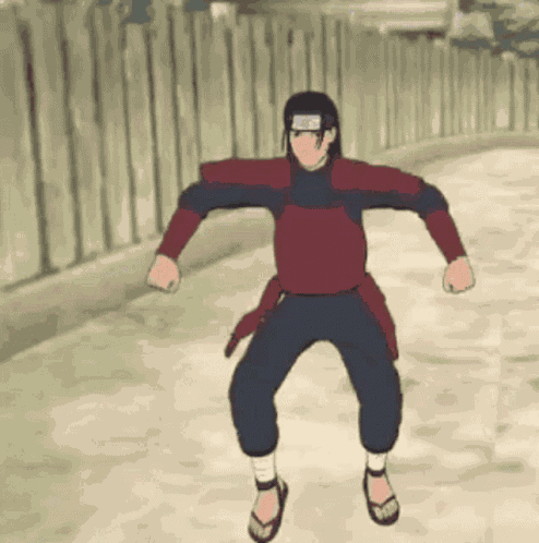 Hashirama Backward GIF