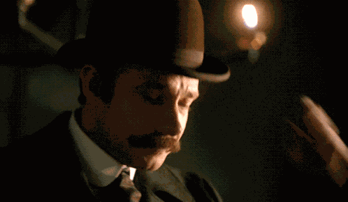 Hat Tip Sherlock GIF