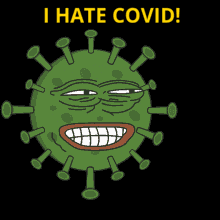 Hate Covid GIF