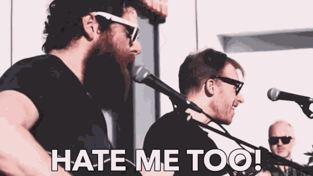 Hate Me Too Singing GIF