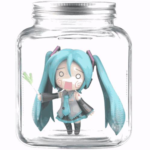 Hatsune Miku Jar GIF