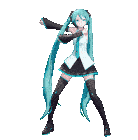 Hatsune Miku Miku Sticker