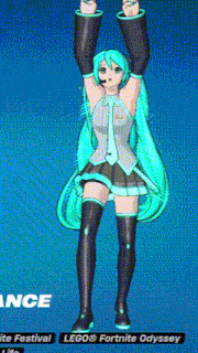 Hatsune Miku Skele Dance GIF
