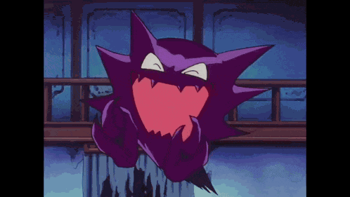 Haunter And Gengar GIF