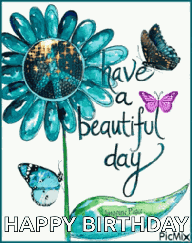 Have A Beautiful Day Flower GIF