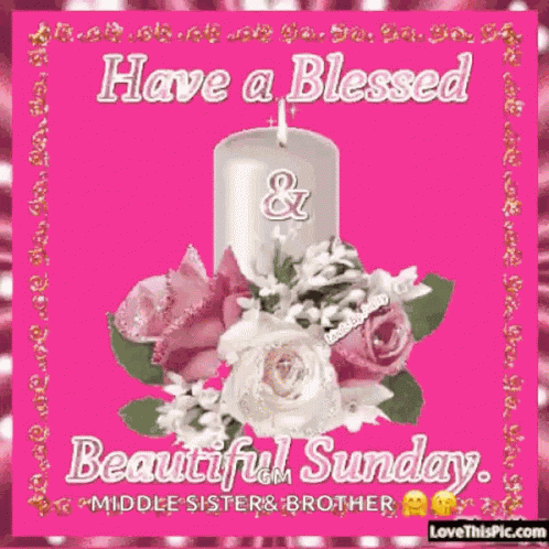 Have A Blessed Sunday Greetings GIF