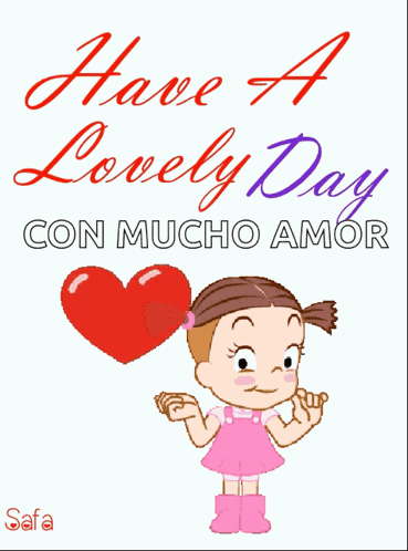 Have A Lovely Day Heart GIF