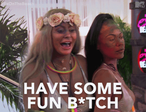 Have Some Fun Bitch Annoyed GIF