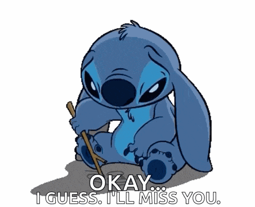Having A Bad Day Stitch GIF