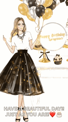 Hbd Girl GIF