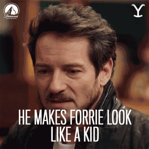 He Makes Forrie Look Like A Kid Ian Bohen GIF