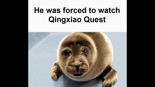 He Was Forced To Watch Qingxiao Quest GIF