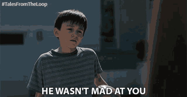 He Wasnt Mad At You Hes Not Upset With You GIF