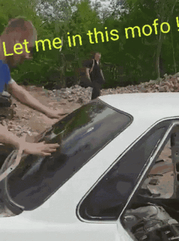 Head Banger Window Smash GIF