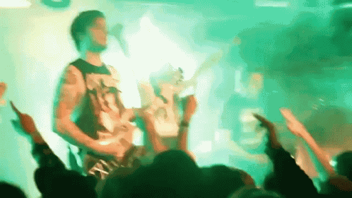 Head Banging Rocking Out GIF