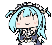 Head Nod Anime Sticker