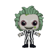 Heart Beetlejuice Beetlejuice Sticker