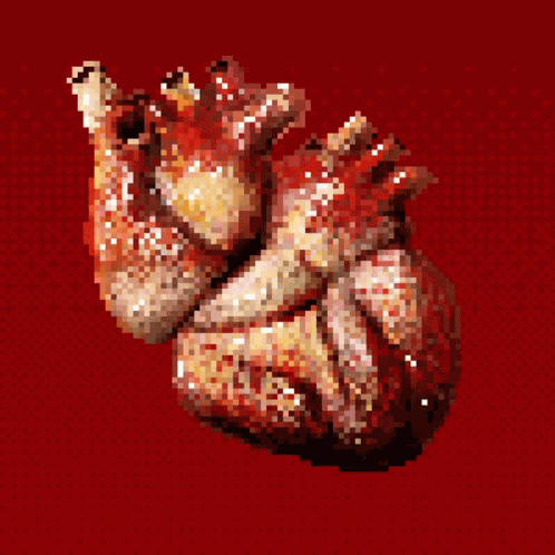 Heart Pixel Art GIF