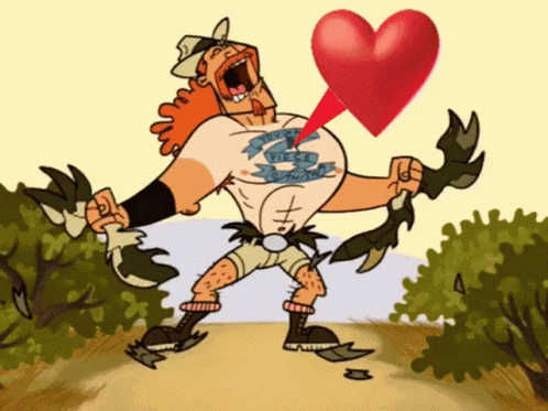 Heart Pounding Human GIF