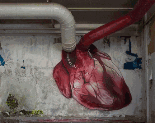 Heart Streetart GIF
