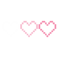 Hearts Divider Sticker