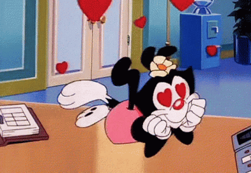 Hearts In Love GIF