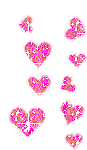 Hearts Love Hearts Sticker