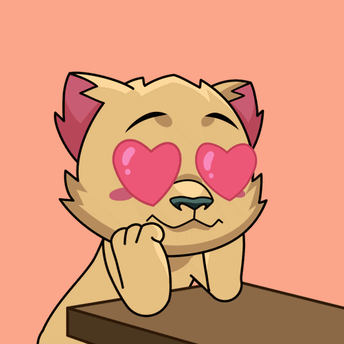 Hearts Love You GIF