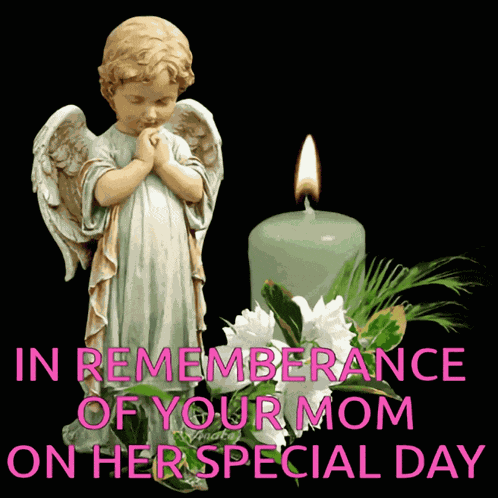 Heavenly Birthday Candle GIF