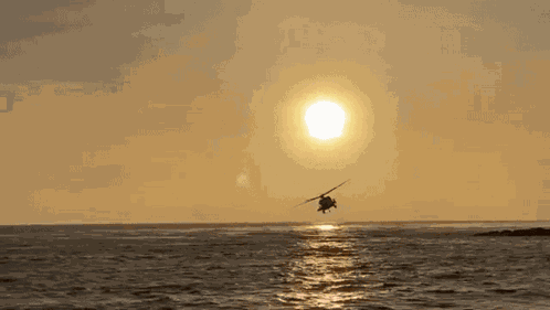 Helicopter Flying GIF