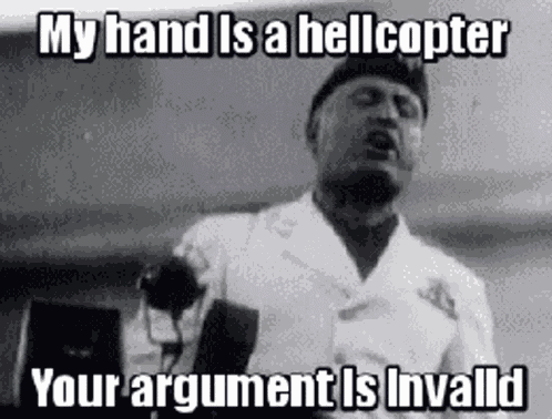 Helicopter Hand GIF