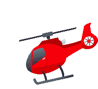 Helicopter Joypixels Sticker