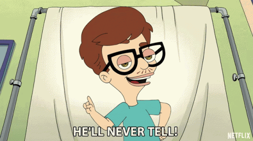 Hell Never Tell Secret GIF