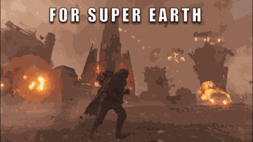 Helldivers 2 Super Earth GIF