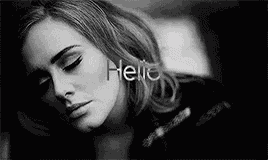 Hello Adele GIF