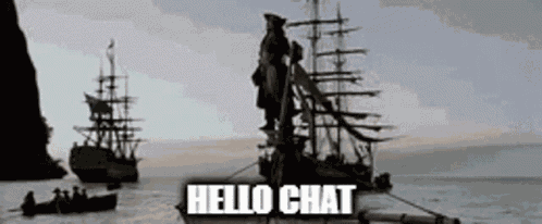 Hello Chat Captain Jack Sparrow GIF